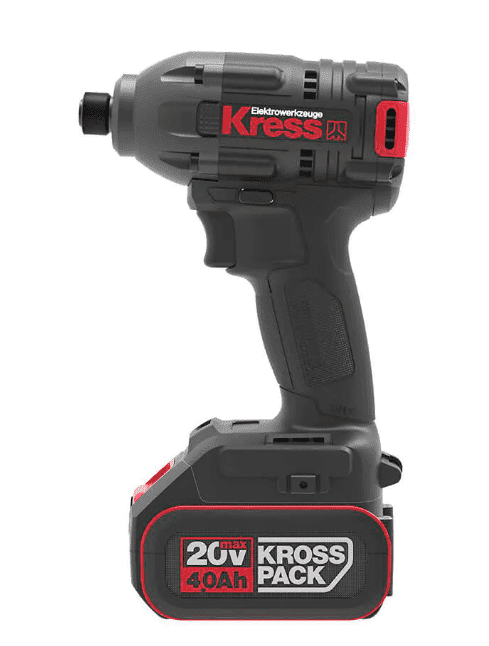 אימפקט 20V סוללה 4HA ומטען KRESS KU290