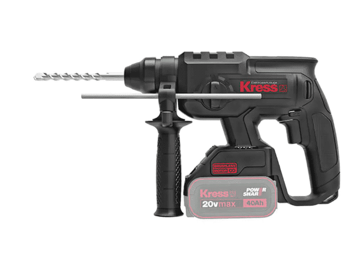 פטישון 20V סוללה 4HA ומטען KRESS KU390