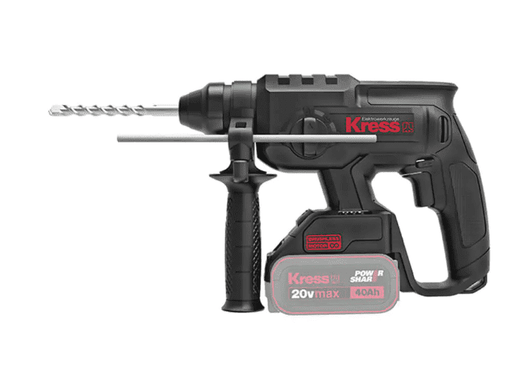 פטישון 20V שתי סוללות 4HA ומטען KU390 KRESS KU390.9-2-4