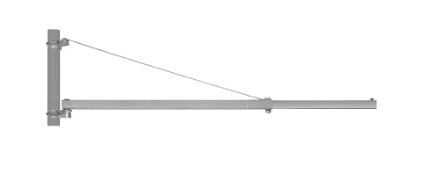 זרוע לכננת חשמלי 600-750 Hunter 102502-001