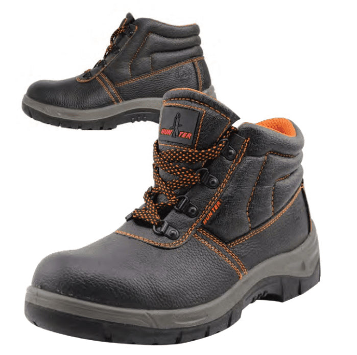 נעלי עבודה שחורות SB עם כיפת מגן האנטר Hunter