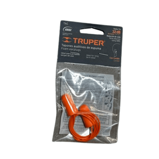 זוג אטמי אוזניים נגד רעש TRUPER 14223