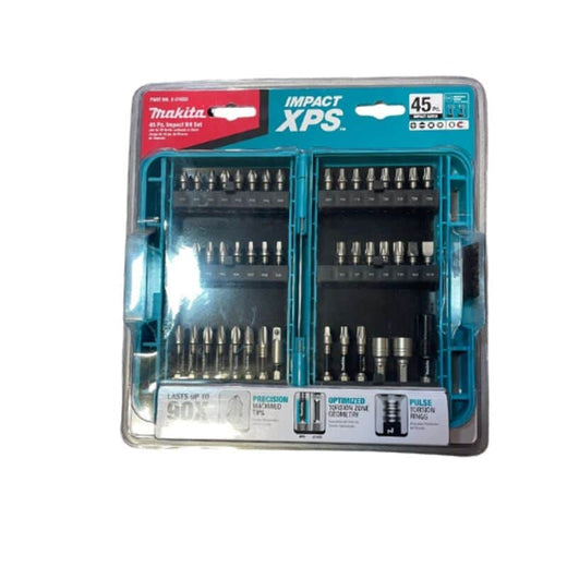 סט ביטים 45 יח מקיטה מסדרת XPS makita E-01650