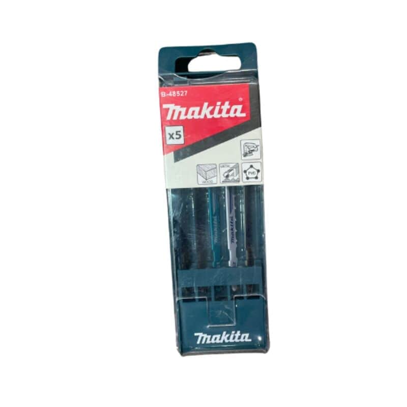 5 להבים שונים למסור אנכי לחיתוך עץ ומתכת Makita B-48527