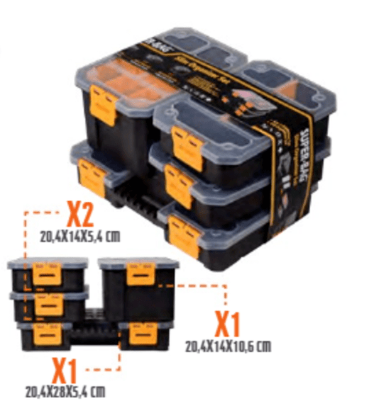 סט 4 ארגוניות SUPER-BAG 170110-019