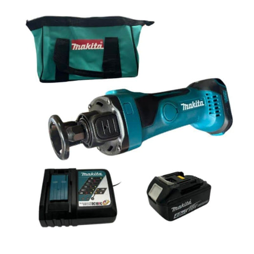 כרסום לגבס 18V סוללה 4AH ומטען XOC01 makita XOC01-1-4