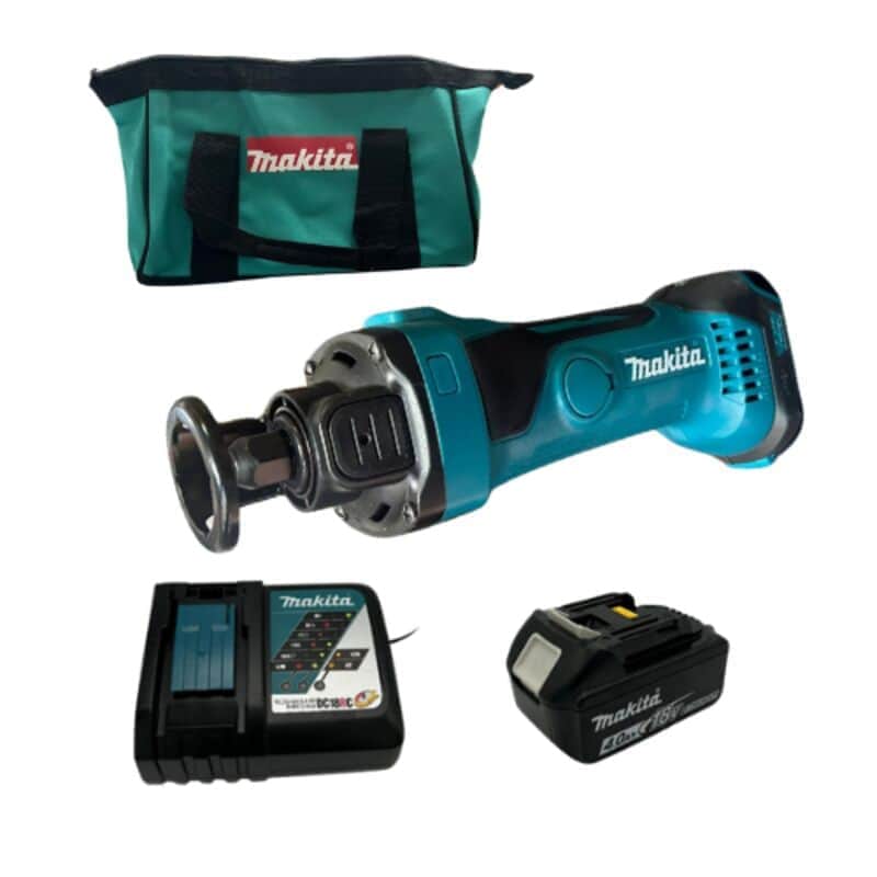כרסום לגבס 18V סוללה 5AH ומטען Makita XOC01
