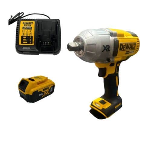 מפתח רטיטה 20V סוללה 5HA ומטען DCF899 DeWalt DCF899-1-5