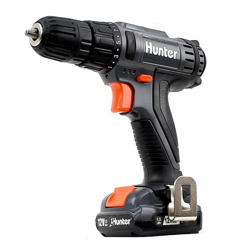 מקדחה 12V סוללה ומטען 100311-004 HUNTER