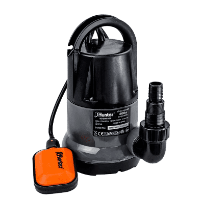 משאבה טבולה למים נקיים Hunter 101500-001 400W