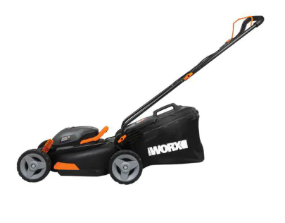 מכסחת דשא 40V שתי סוללות 2AH ומטען WORX WG743E.9