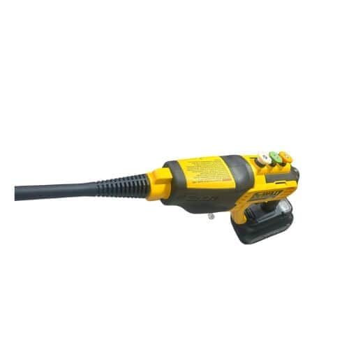 אקדח שטיפה 20V סוללה 5HA ומטען DeWALT DCPW550 - מבט נוסף 2
