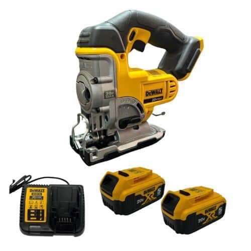 גיגסו 20V שתי סוללות 5AH ומטען DCS331 DeWalt DCS331-2-5