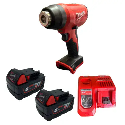 מפזר חום 18V שתי סוללות 5AH ומטען 2688-20 Milwaukee