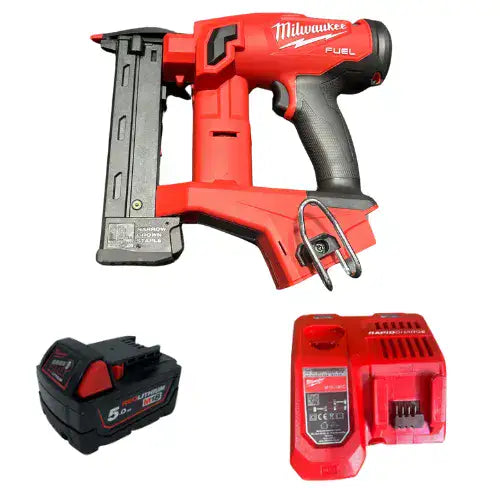 אקדח סיכות 18V סוללה 5HA ומטען 2749-20 milwaukee 2749-20-1-5