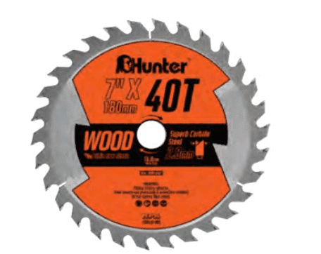 משורית וידיה לעץ 40 שיניים Hunter 120510-002