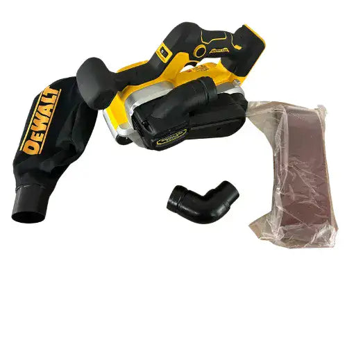 מלטשת סרט 20V סוללה 5HA ומטען DeWALT DCW220 - מבט נוסף 8