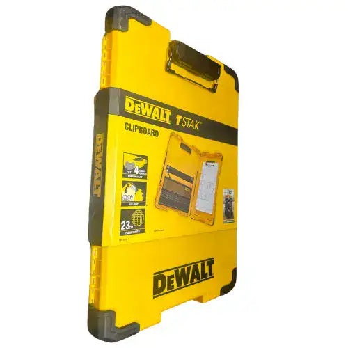 לוח כתיבה עם תאים פנימים ופנס מובנה DEWALT T-STAK