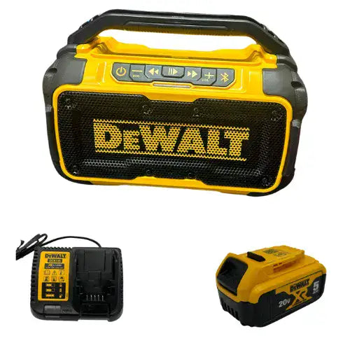 רמקול 20V סוללה 5HA ומטען DCR010N DeWalt DCR010N-1-5