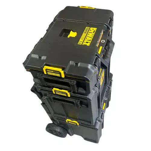 סט 3 ארגזי כלים מודולרים DEWALT TOUGHSYSTEM עמידות IP65 - מבט נוסף 2