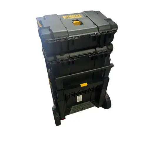 סט 3 ארגזי כלים מודולרים DEWALT TOUGHSYSTEM עמידות IP65 - מבט נוסף 4