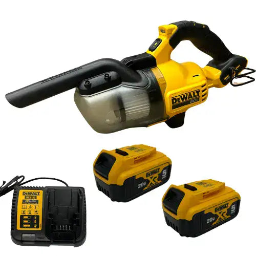 שואב אבק 20V שתי סוללות 5HA ומטען DCV501HB DeWalt DCV501HB-2-5