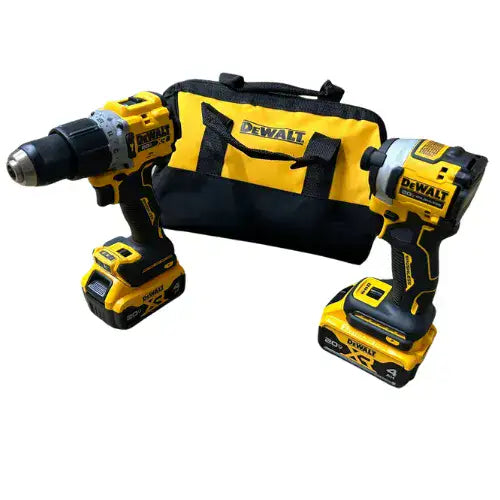 מברגות 20V שתי סוללות 4Ah ומטען ותיק DeWALT DCK2050M2 - מבט נוסף 2
