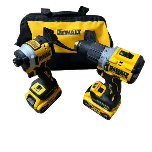 מברגות 20V שתי סוללות 4Ah ומטען ותיק DeWALT DCK2050M2 - מבט נוסף 4