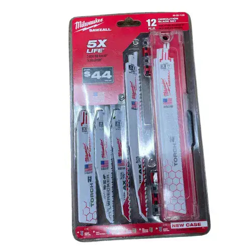 סט 12 משוריות למסור חרב milwaukee 48-22-1129