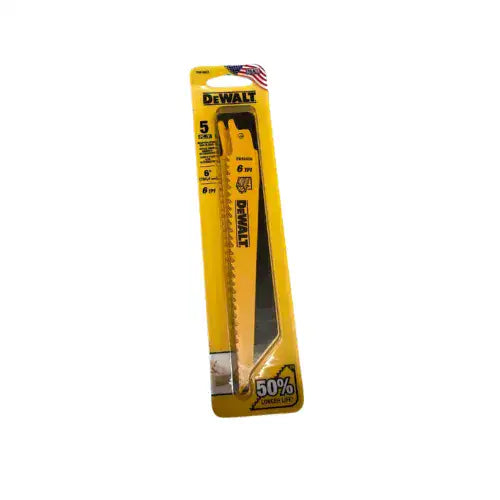 להבים למסור חרב לחיתוך מתכת 152 מ"מ DeWALT DW4808