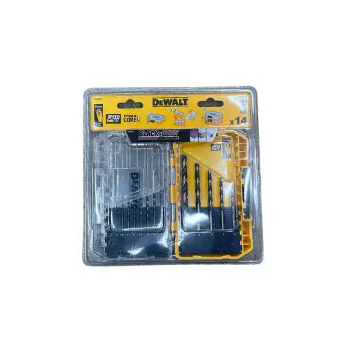 קדחים 14 חלקים רב-שימושי בקופסה קשיחה DeWALT DT70727-QZ