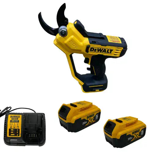 מזמרה 20V שתי סוללות 5HA ומטען DCPR320 DeWalt DCPR320-2-5