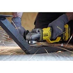 משחזת 18V שתי סוללות 4AH ומטען STANLEY SFMCG400M2K STANLEY FATMAX - מבט נוסף 3