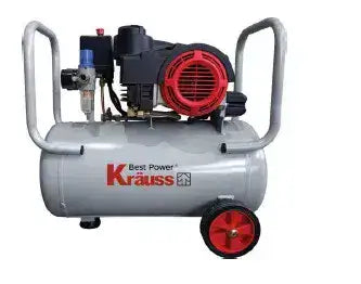 מדחס שקט 2 ראשים ללא שמן 2.5 כ"ס 1875W KRAUSS