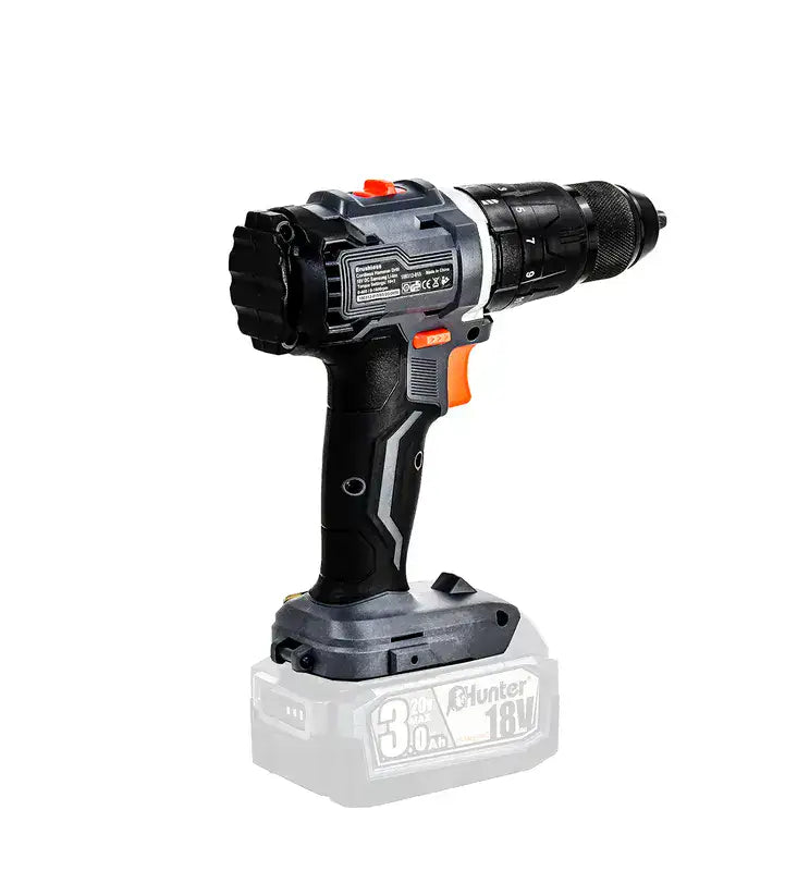 מברגה רוטטת BL + סוללה 1.5 + מטען במזוודה Hunter - מבט נוסף 4
