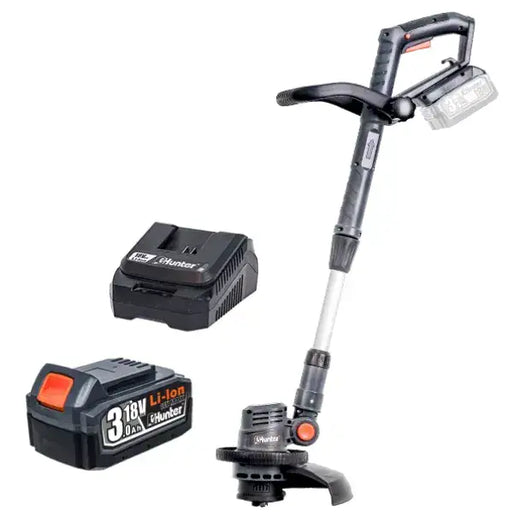 חרמש 18V סוללה 3AH ומטען Hunter 102900-002
