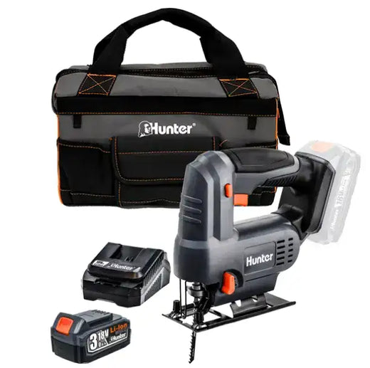 מסור אנכי 18V סוללה 3Ah ומטען Hunter 100610-007