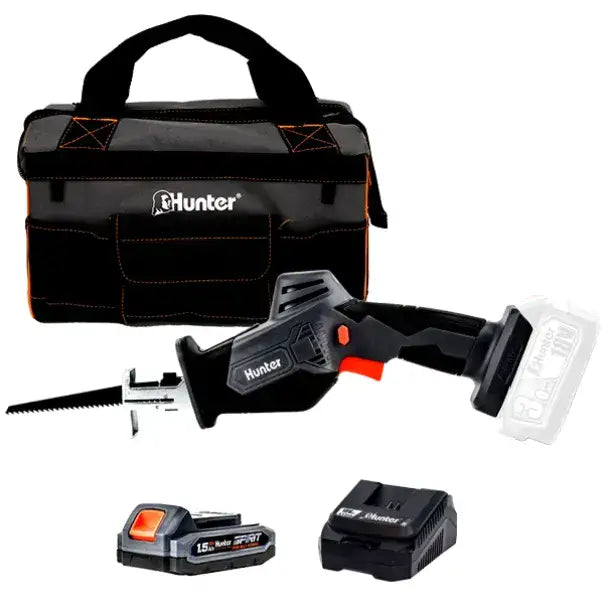מסור חרב 18V סוללה 1.5Ah ומטען 100611-007 HUNTER