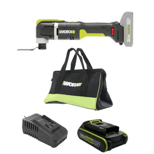 מולטי טול 20V סוללה 2Ah ומטען WORX WE696.9