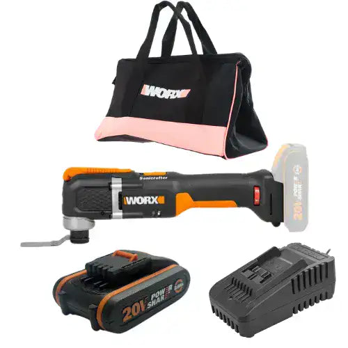 מולטיטול 20V סוללה 2Ah ומטען WORX WX696.9