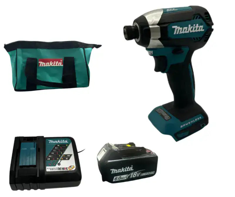 אימפקט 18V סוללה 6AH ומטען Makita XDT13