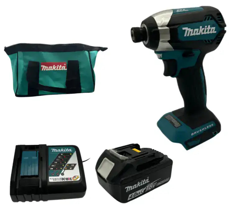 אימפקט 18V סוללה 4AH ומטען Makita XDT13