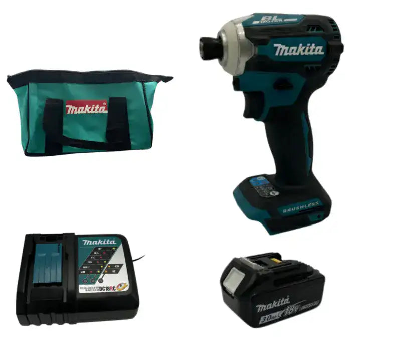 אימפקט 18V סוללה 3AH ומטען Makita XDT16