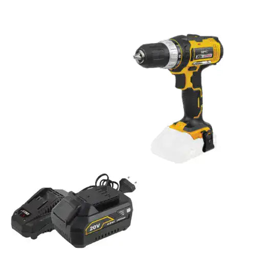 מקדחה 20V סוללה 4HA ומטען TOT007 GPT TOT007-1-4