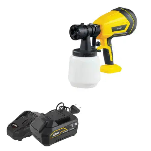 מרסס צבע 20V סוללה 4HA ומטען TOT013 GPT TOT013-1-4