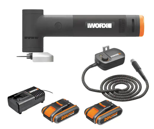 מיני דיסק 20V שתי סוללות 2AH ומטען WX741 WORX WX741+WA7161-2-2