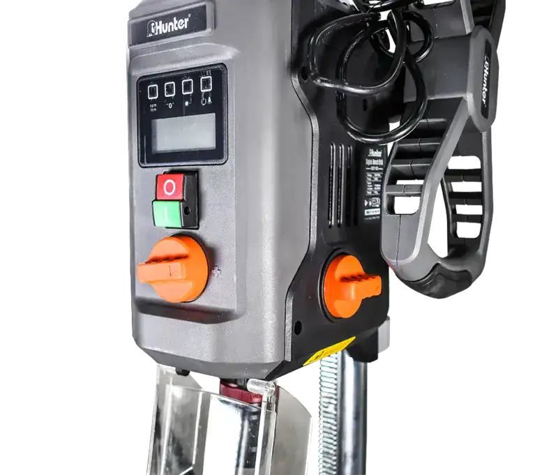 מקדחת עמוד שולחנית צג דיגיטלי HUNTER 100211-001 900W - מבט נוסף 8