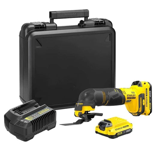 מולטיטול 18V שתי סוללות 2AH ומטען STANLEY STANLEY FATMAX SFMCE500D2K