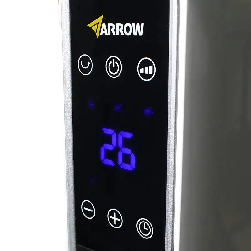 מפזר חום מגדל קרמי עם שלט רחוק ותצוגת לד ARROW 2000W מוצרי חשמל ARROW - מבט נוסף 6
