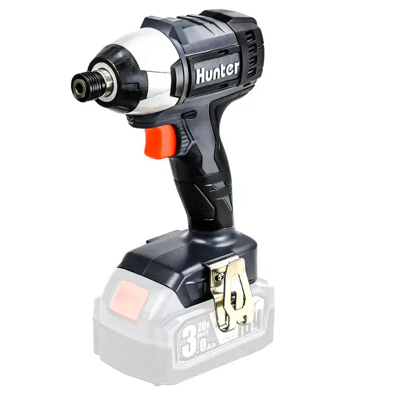 אימפקט 18V שתי סוללות 5Ah ומטען HUNTER 102705-001 - מבט נוסף 5